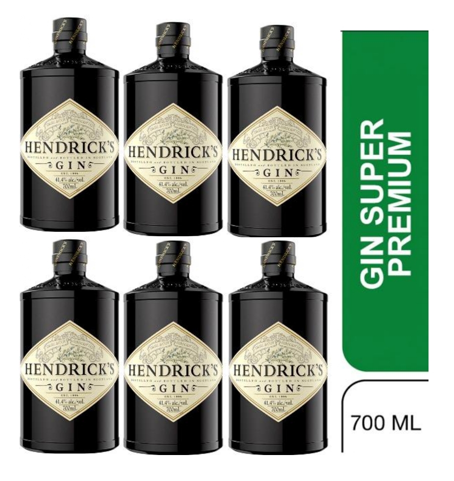 GIN HENDRICKS 700ML - 6 UND - 1
