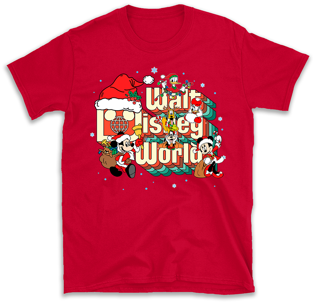 POLO MANGA CORTA ALGODÓN UNISEX NAVIDEÑO CLUBDESIGN - 1