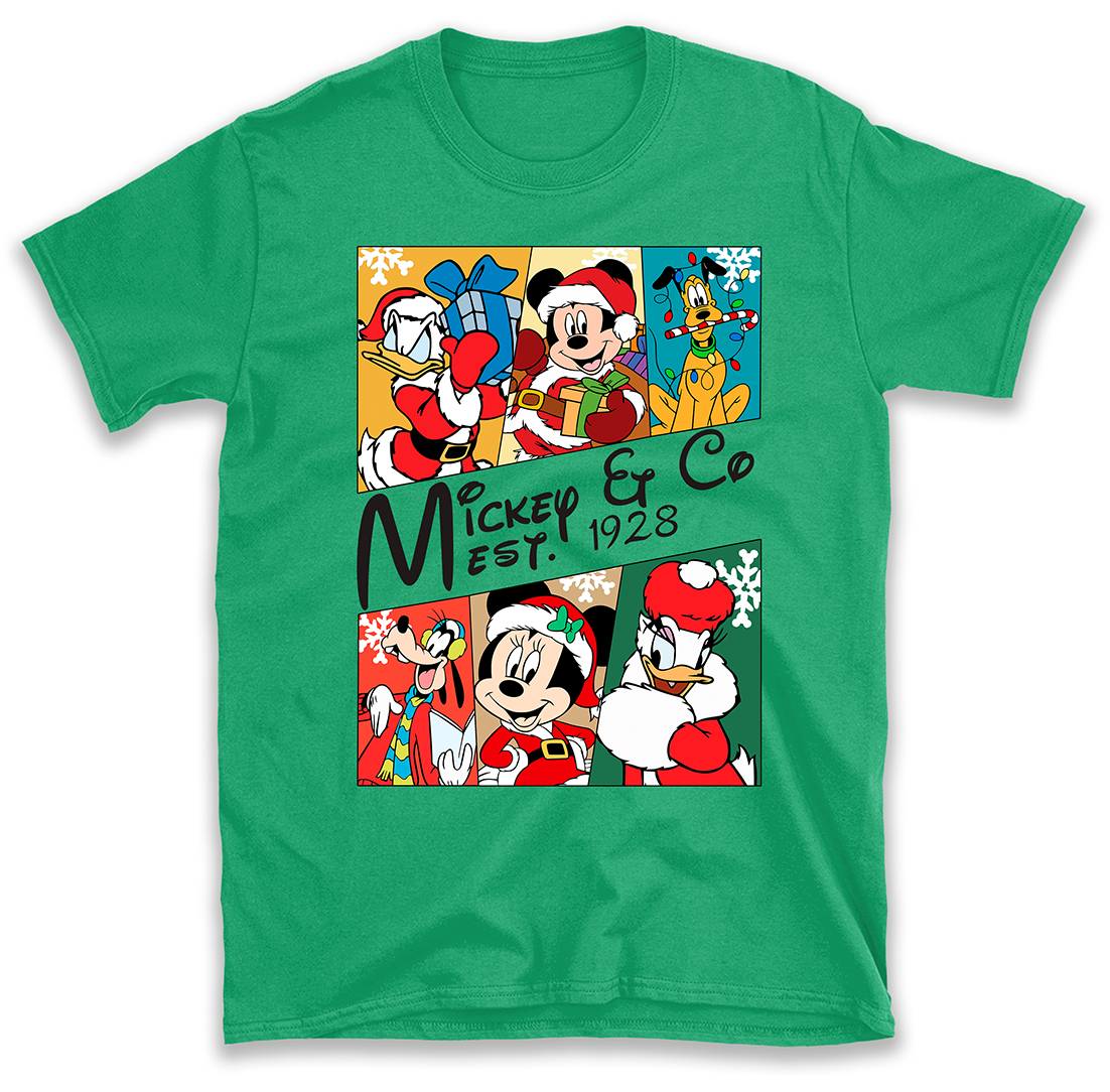 POLO MANGA CORTA ALGODÓN UNISEX NAVIDEÑO CLUBDESIGN - 1