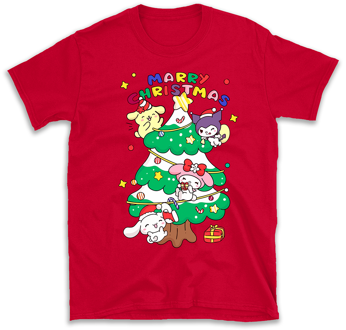POLO MANGA CORTA UNISEX NAVIDEÑO CLUBDESIGN - 1