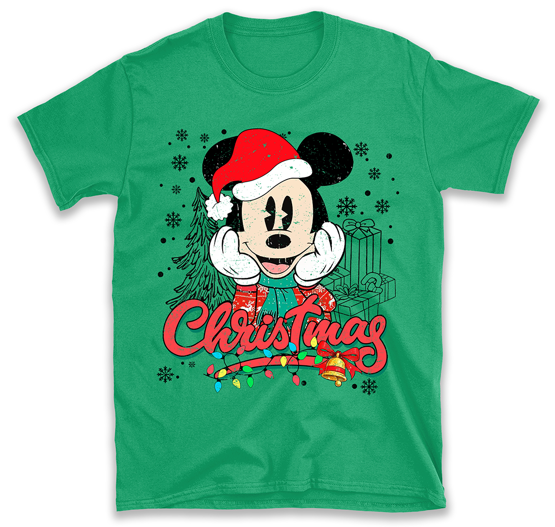POLO MANGA CORTA ALGODÓN UNISEX NAVIDEÑO CLUBDESIGN - 1