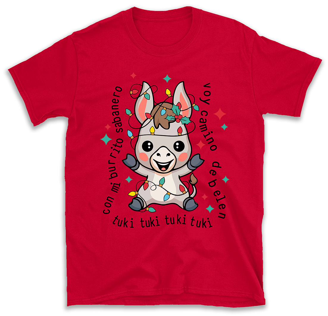POLO MANGA CORTA UNISEX NAVIDEÑO CLUBDESIGN - 1