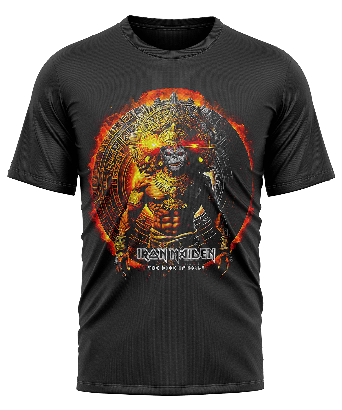 POLO MANGA CORTA UNISEX NEGRO CLUBDESIGN IRON MAIDEN - 1