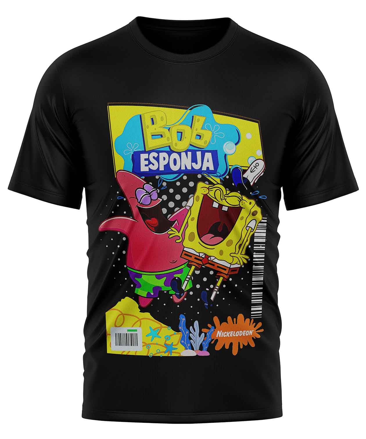 POLO MANGA CORTA UNISEX NEGRO CLASICO CLUBDESIGN ANIMADO RETRO 3 - 1