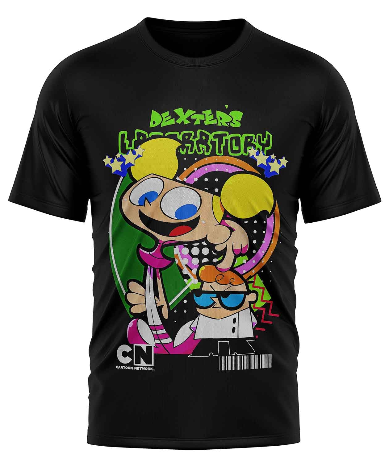 POLO MANGA CORTA UNISEX NEGRO CLASICO CLUBDESIGN ANIMADO RETRO 10 - 1