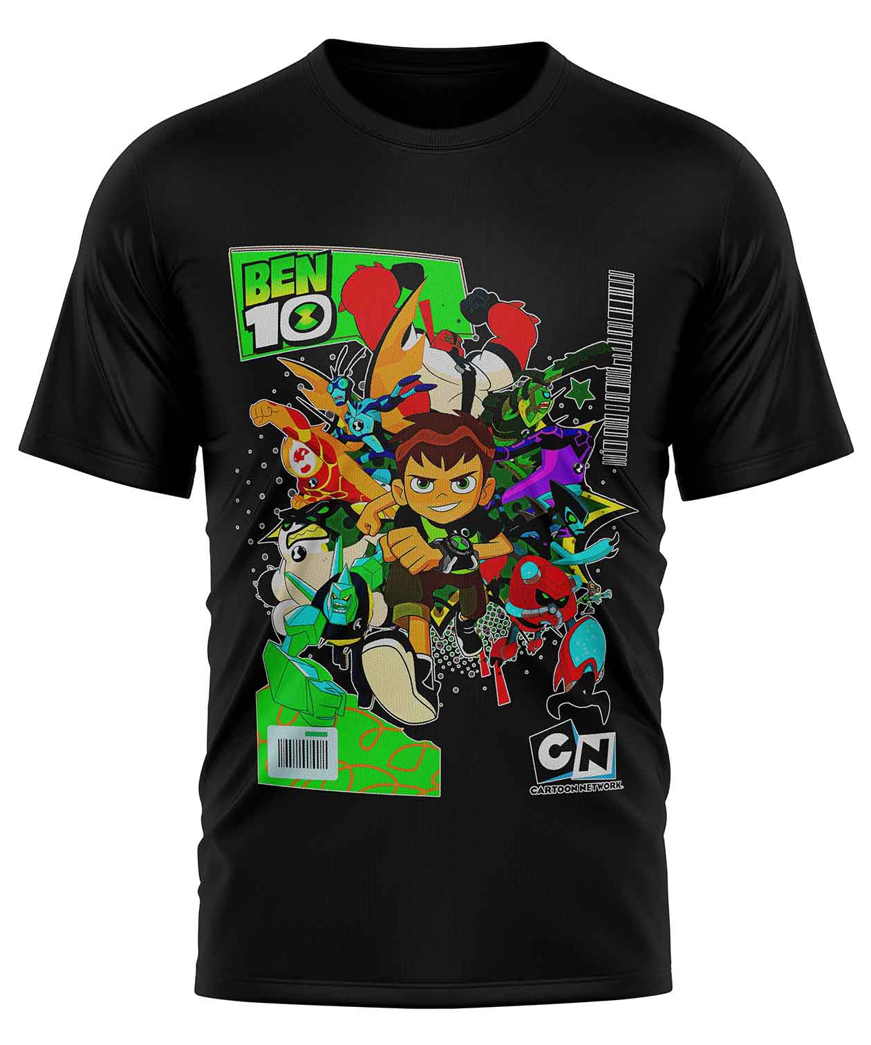 POLO MANGA CORTA UNISEX NEGRO CLASICO CLUBDESIGN ANIMADO RETRO 2 - 1
