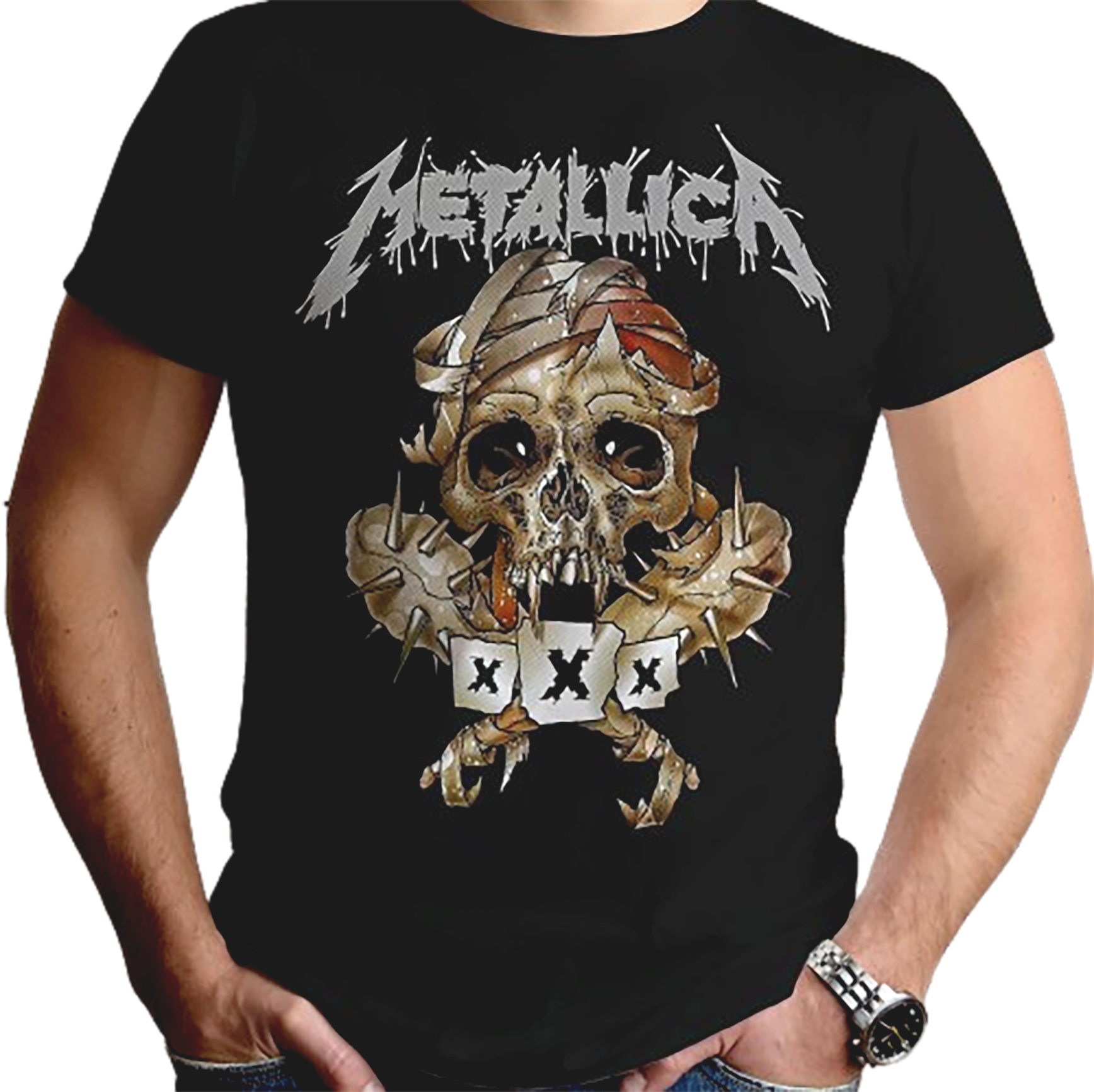 POLO CLUBDESIGN HOMBRE METALLICA - 1
