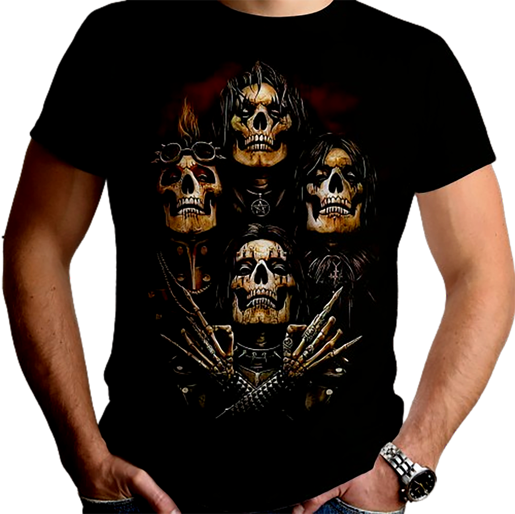 POLO CLUBDESIGN HOMBRE METALLICA - 1