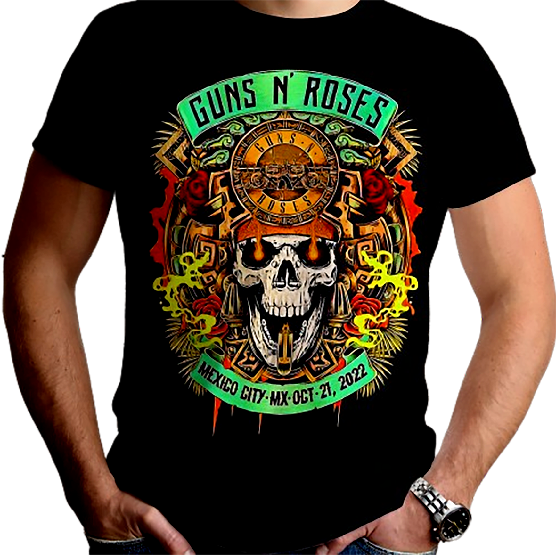 POLO CLUBDESIGN MANGA CORTA GUNS N' ROSES - 1
