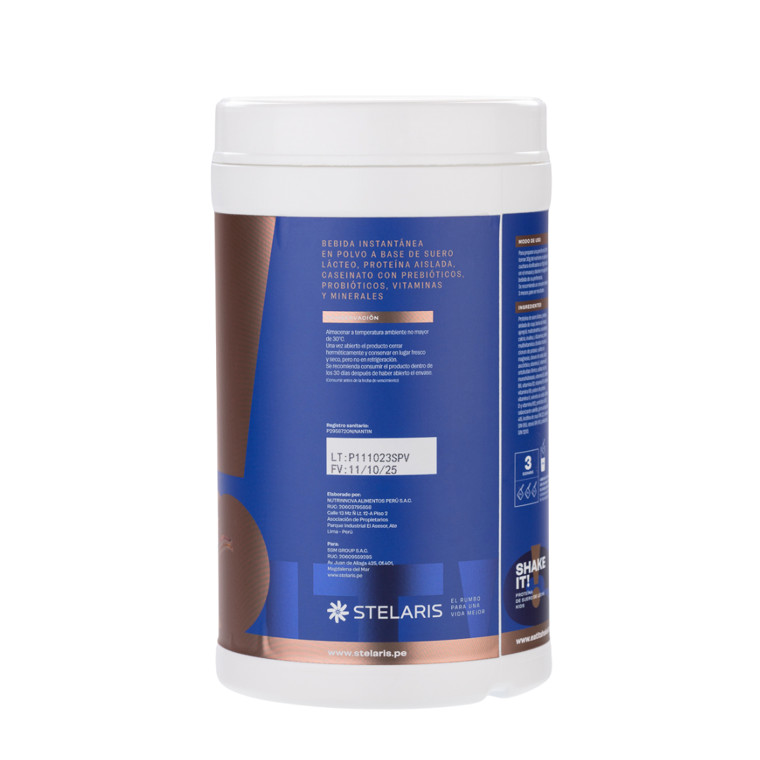SHAKE IT! PROTEÍNA DE SUERO DE LECHE KIDS VAINILLA 900 GR - 4