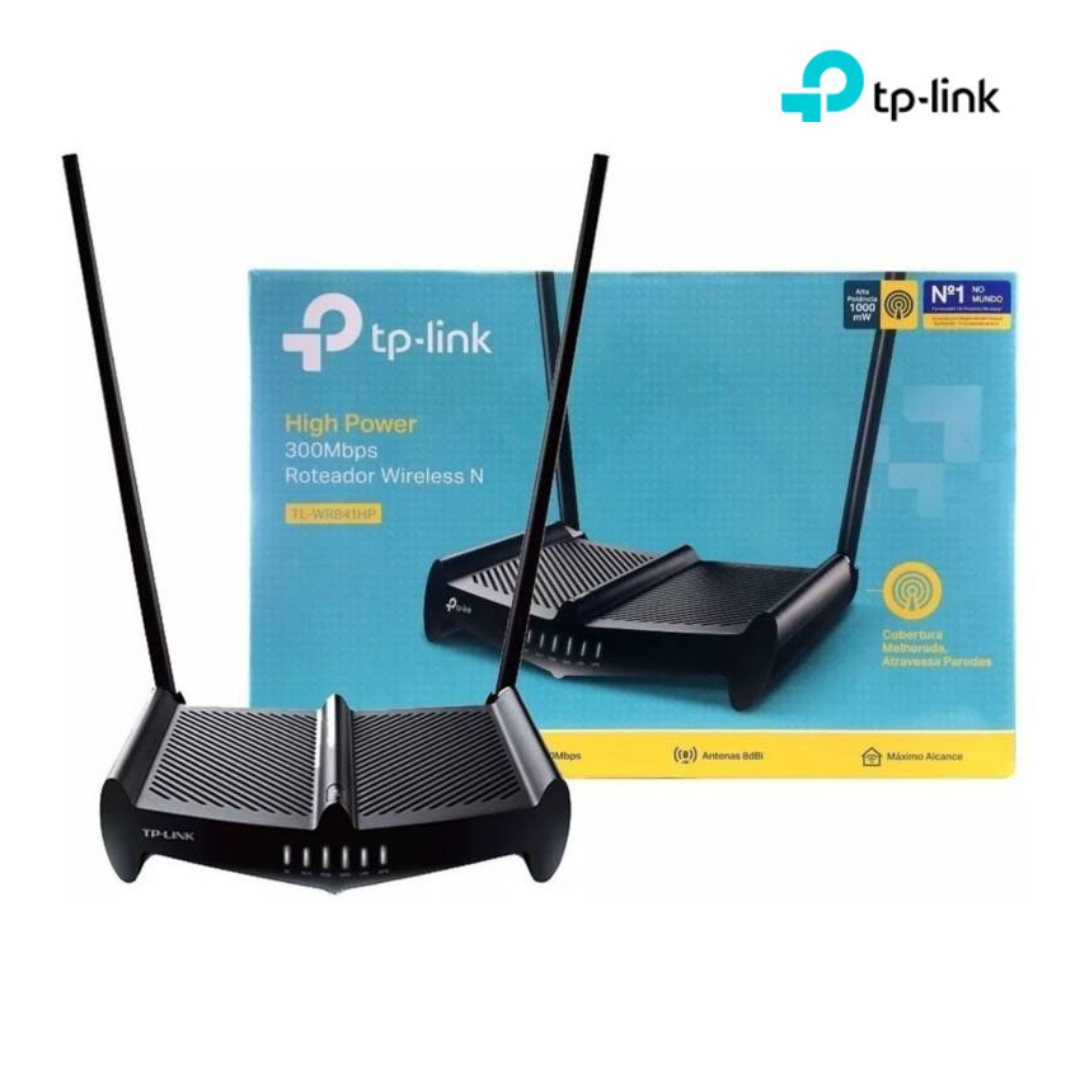 ROUTER TP-LINK TL-WR841HP WIRELESS 300MBPS ALTA POTENCIA - 2