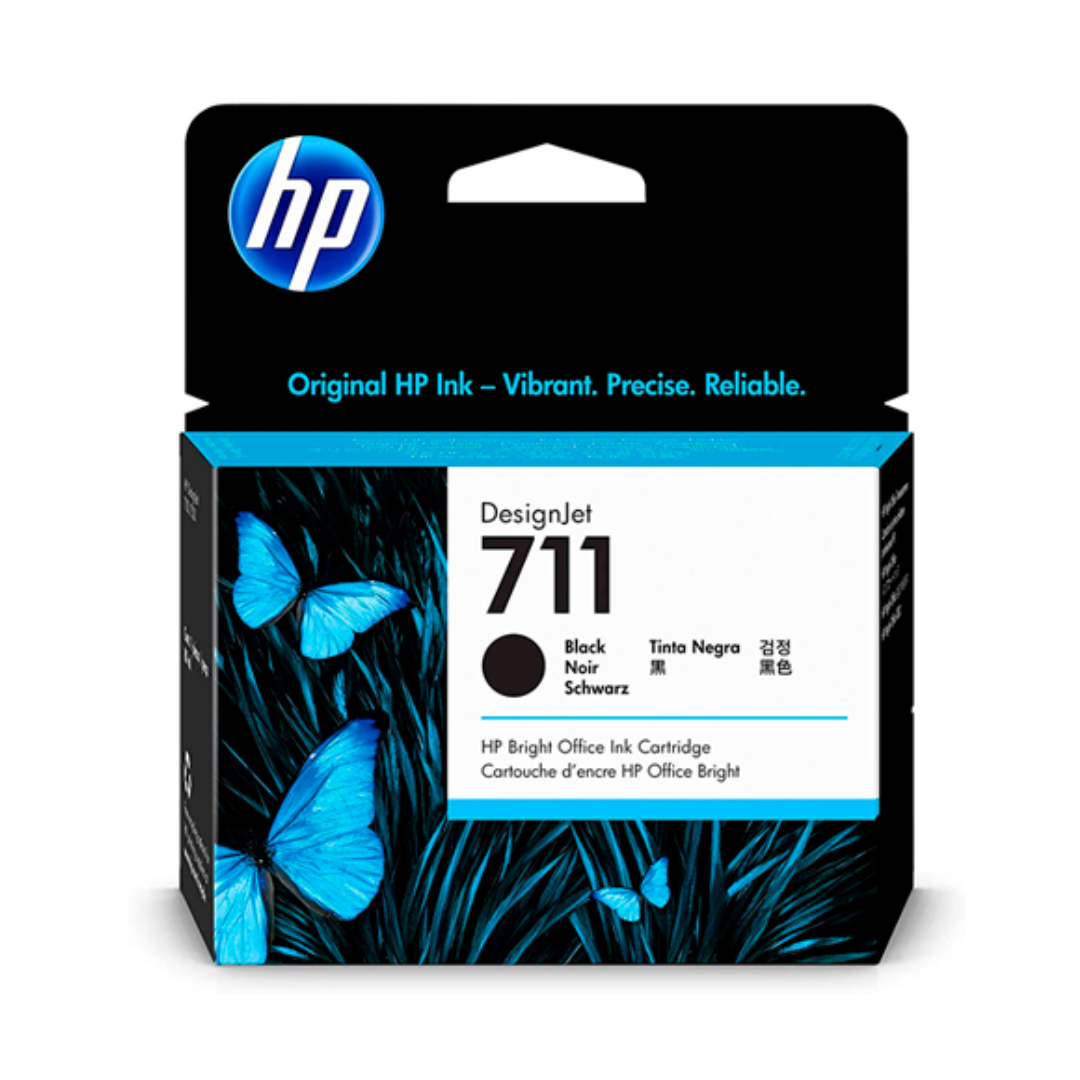 CARTUCHO DE TINTA HP 711 NEGRO 80ML - 1