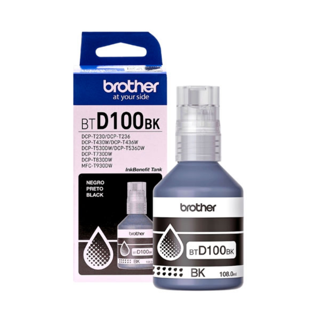 TINTA BROTHER BTD100BK BLACK - 1