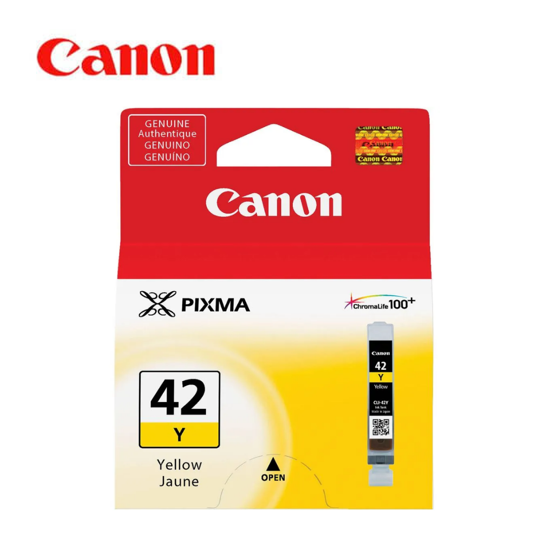 TINTA CANON CLI-42Y YELLOW - 1