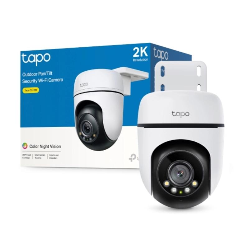 TAPO C510W V1 - CÁMARA DE VIGILANCIA DE RED PANORÁMICA / INCLINACIÓN PARA EXTERIORES - 3