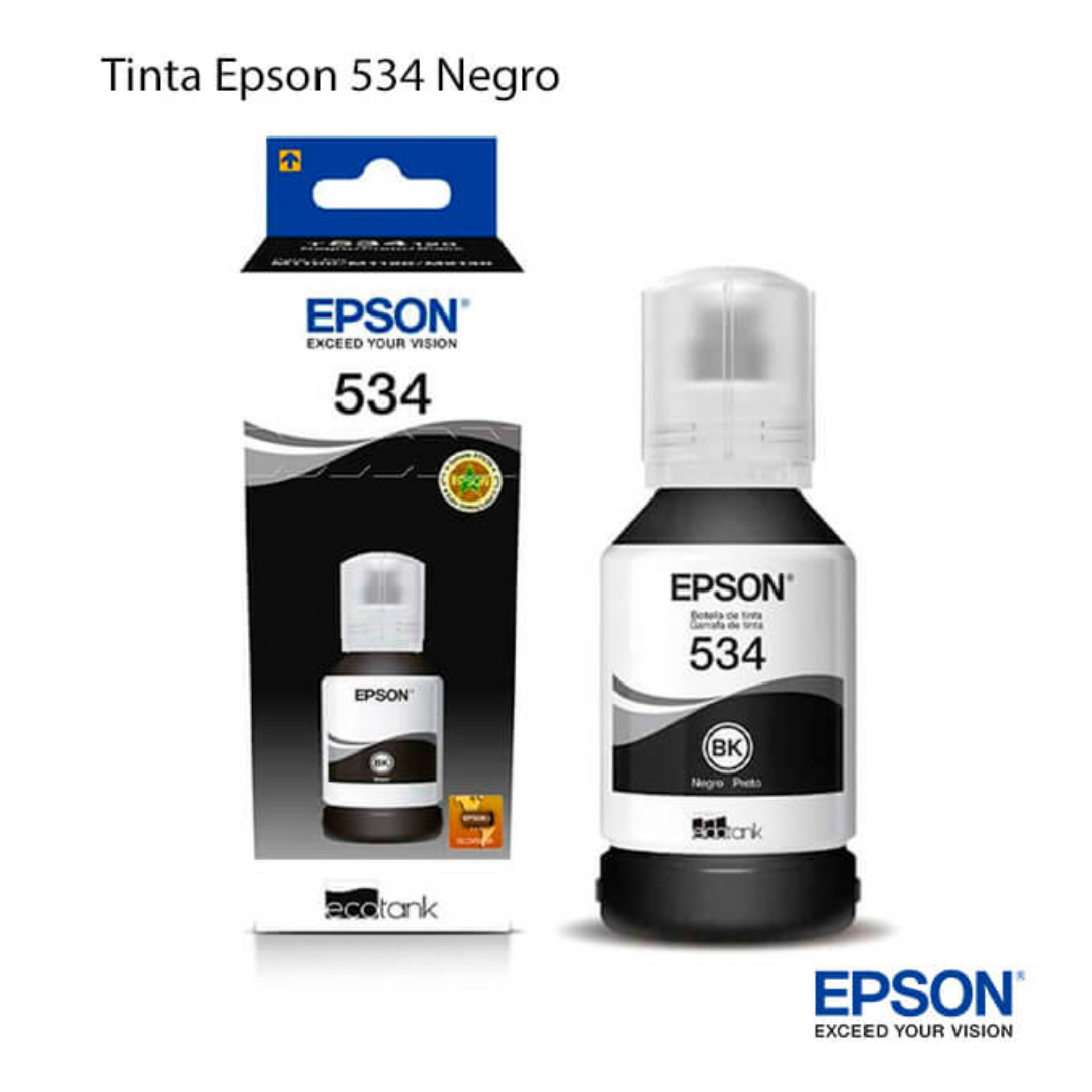 TINTA EPSON 534 NEGRO T534120 - 120ML - 1