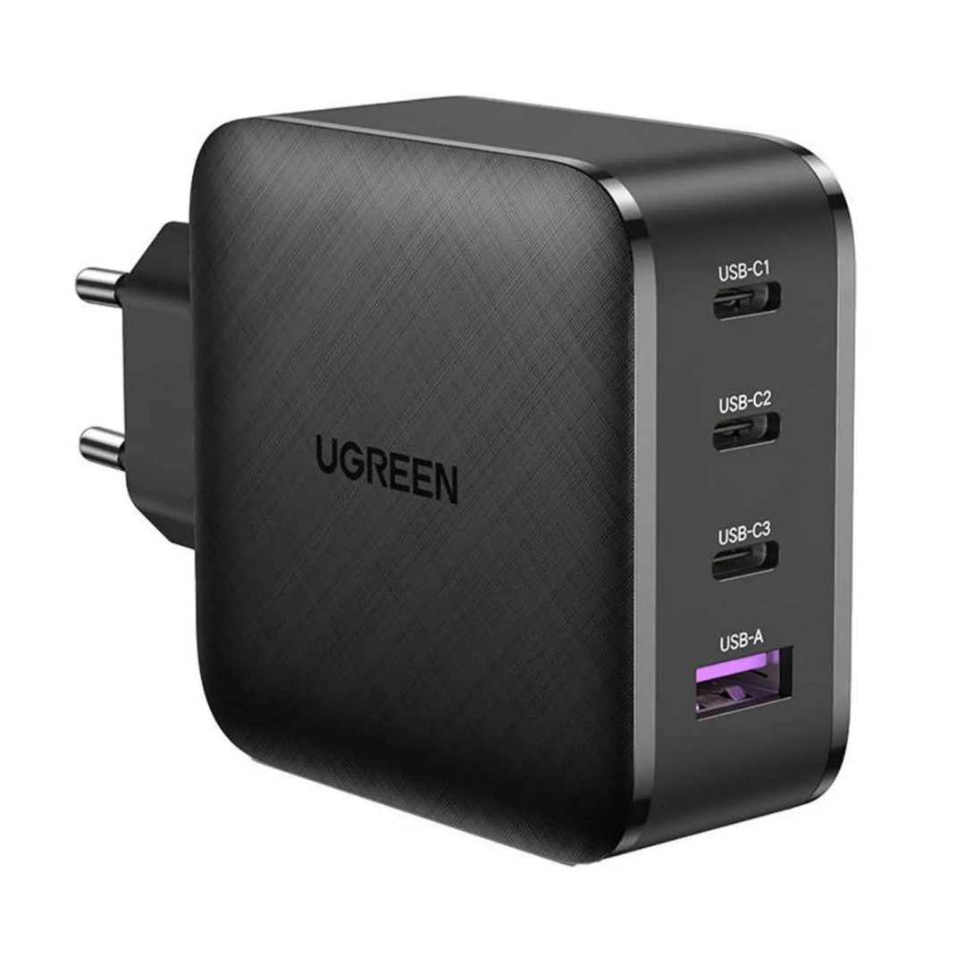 CARGADOR UGREEN CD224 – WALL CHARGER 65W GAN (3 USB-C + 1 USB-A) - 1