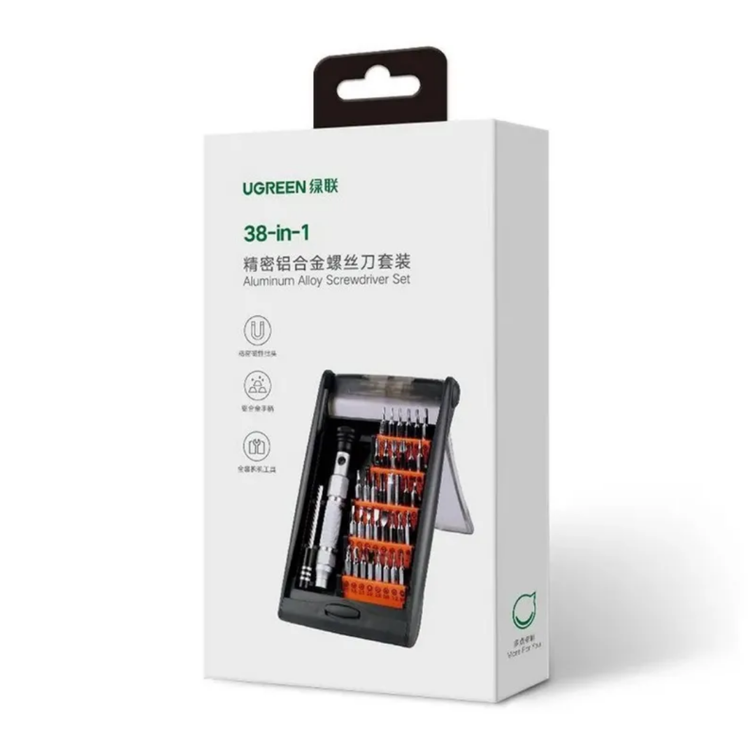 SET DESTORNILLADOR 38 EN 1 ALUMINIO PORTABLE MAGNETICO UGREEN - 2