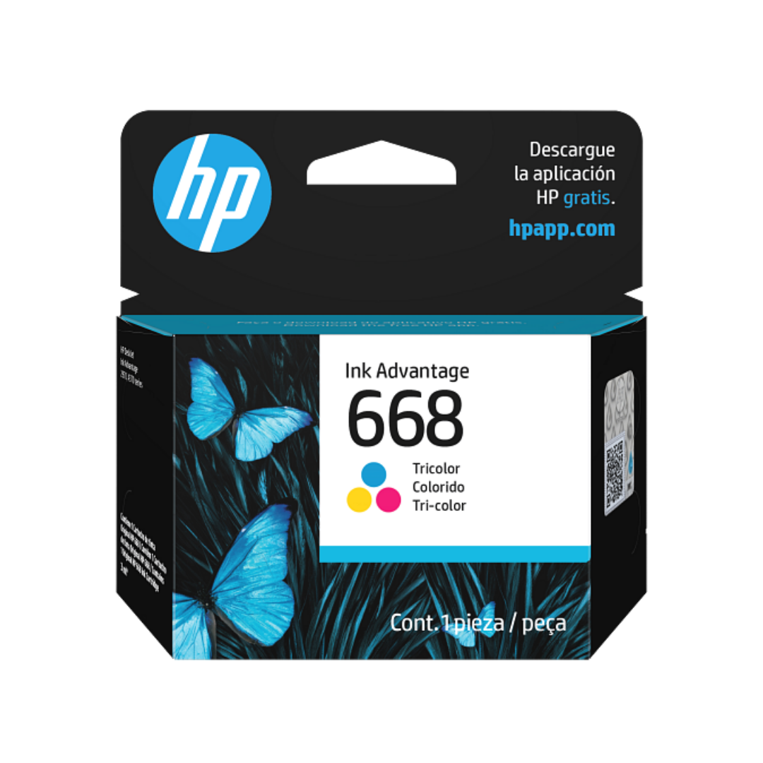 TINTA HP 668 (7FP36VL ) TRICOLOR (DJ 2975 / 4375) - 1