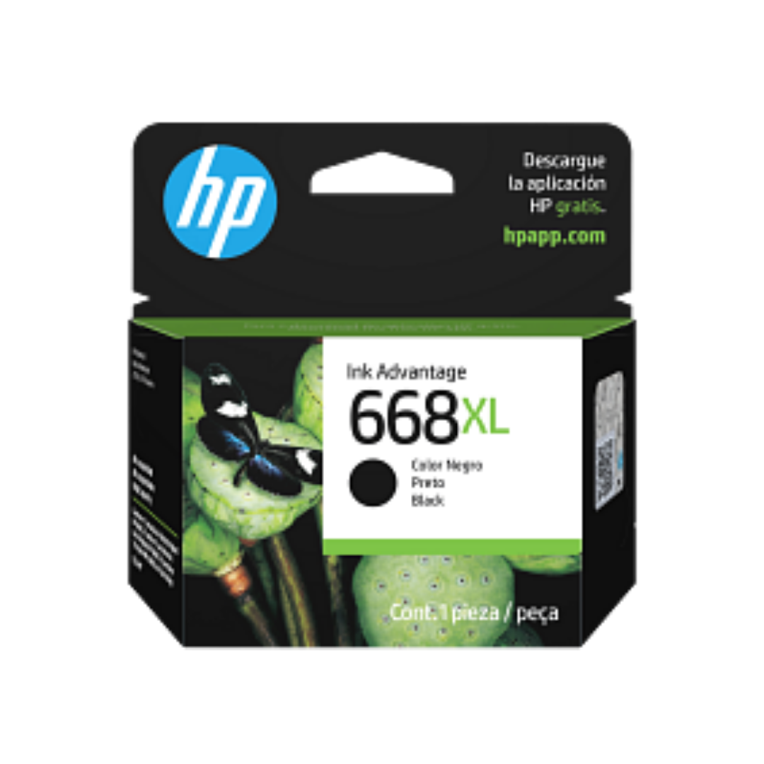 TINTA HP 668XL NEGRO 7FP39VL (DJ 2975 / 4375) - 1