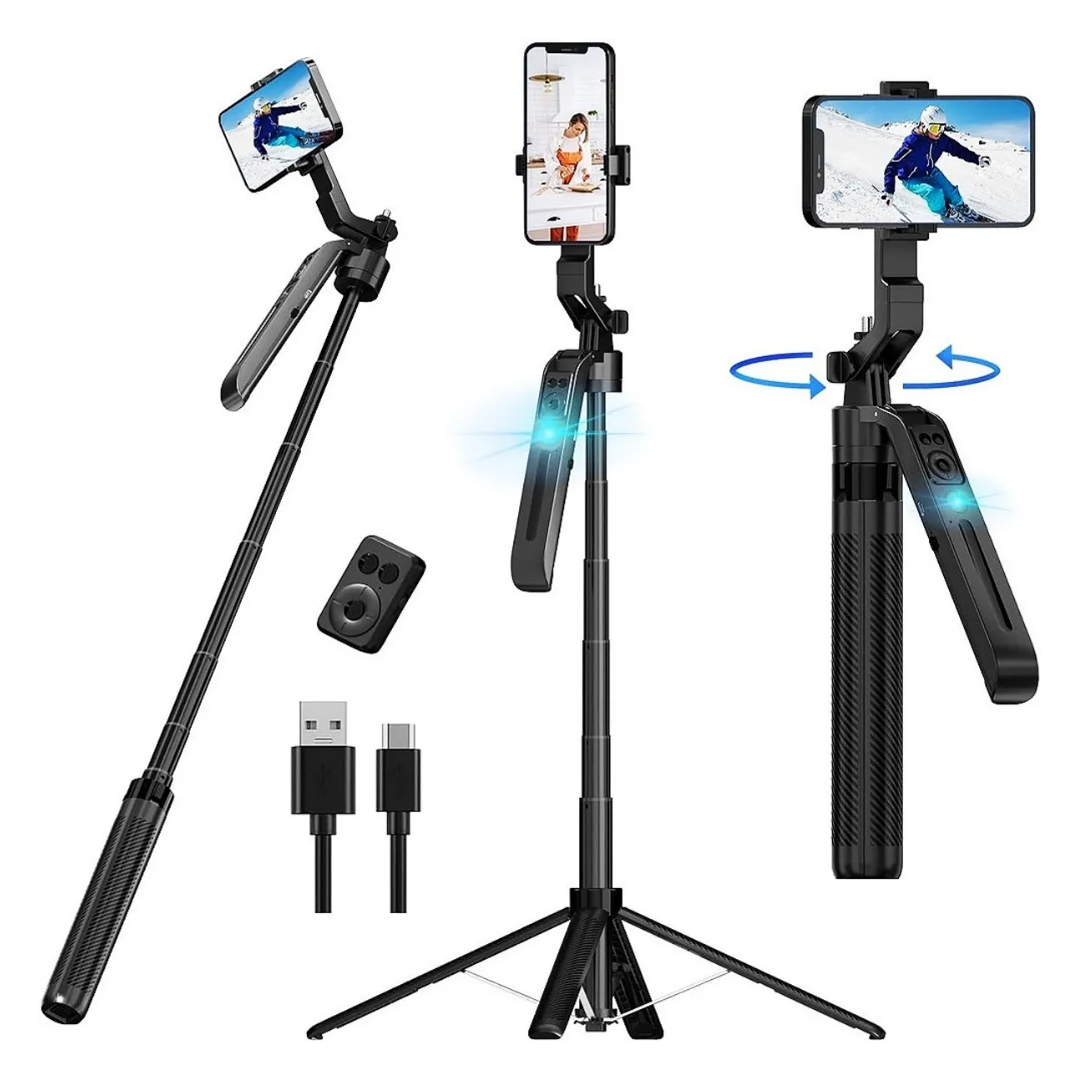 TRÍPODE 360° CON SENSOR DE MOVIMIENTO 1.9 METROS - 2