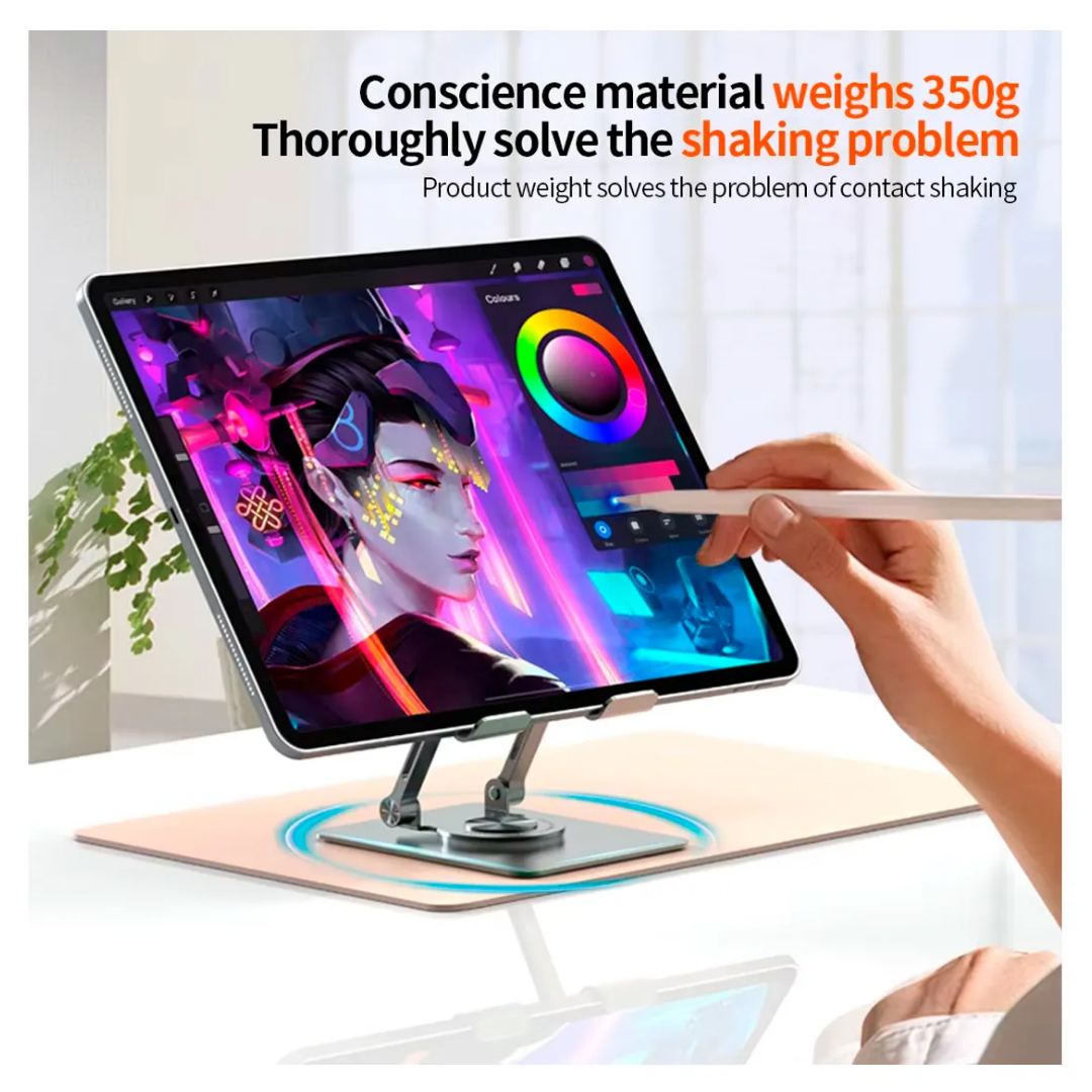 SOPORTE PARA TABLET GIRATORIA 360  PREMIUM -HASTA 17 PULG - 2