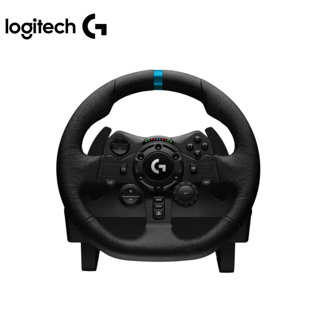 TIMON Y PEDALES DE CARRERAS LOGITECH TRUEFORCE G923 GAMER 941-000157 / NEGRO / NEGRO - 2