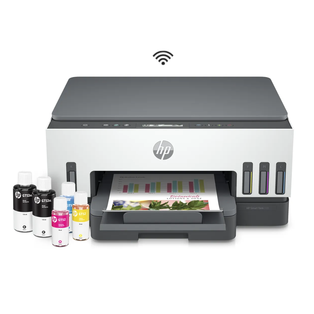 IMPRESORA MULTIFUNCIONAL HP SMART TANK 720 WIFI DÚPLEX - 2
