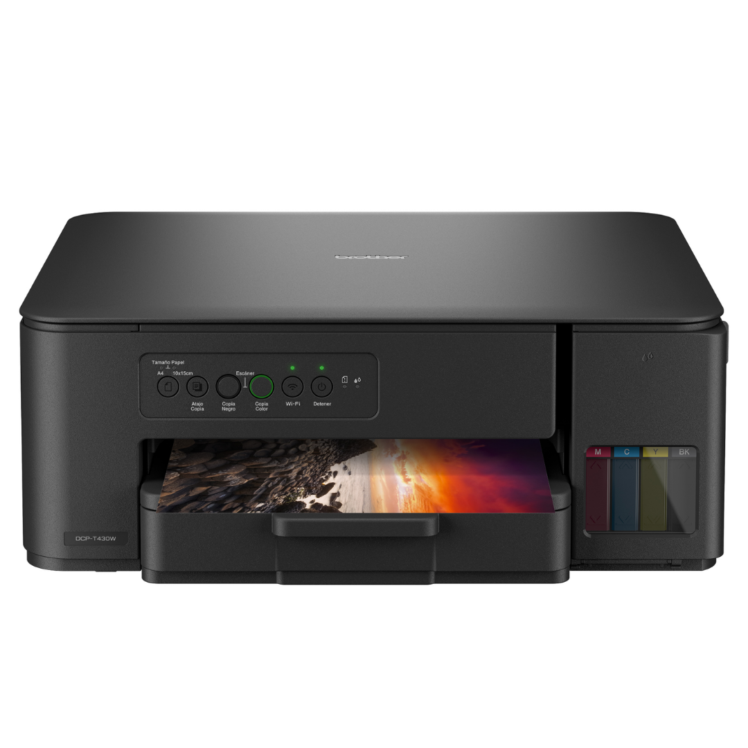 IMPRESORA MULTIFUNCIONAL BROTHER DCP-T430W WIFI - 1