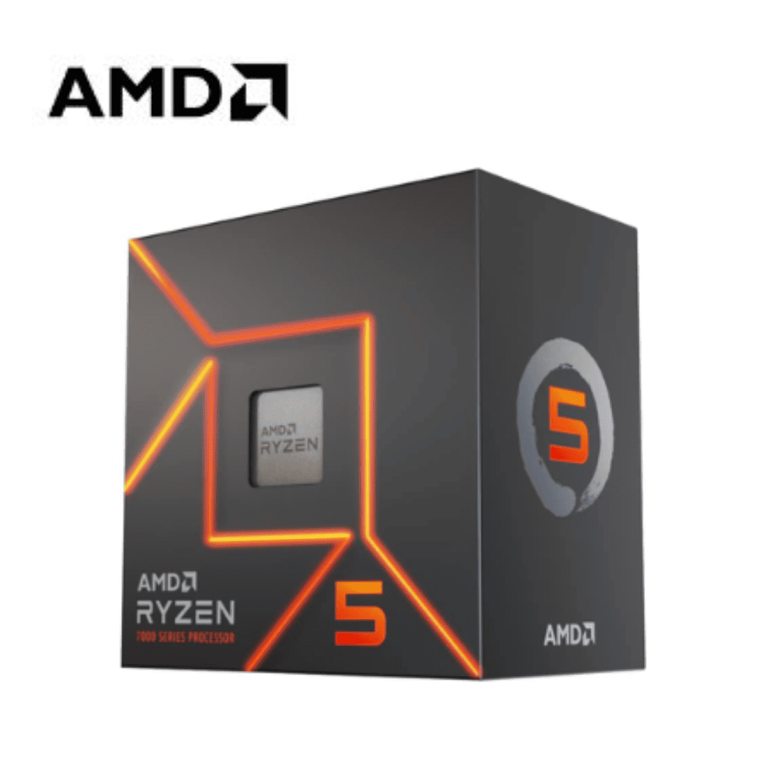 PROCESADOR AMD RYZEN 5 7600 AM5 6 NÚCLEOS 12 HILOS 100-100001015BOX - 1