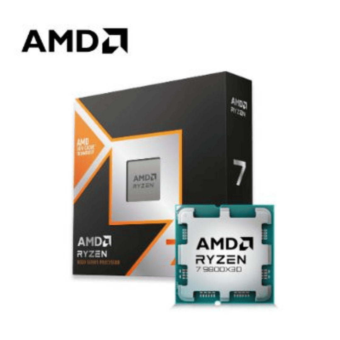 PROCESADOR AMD RYZEN 7 9800X3D AM5 8 NÚCLEOS 16 HILOS 100-100001084WOF - 1