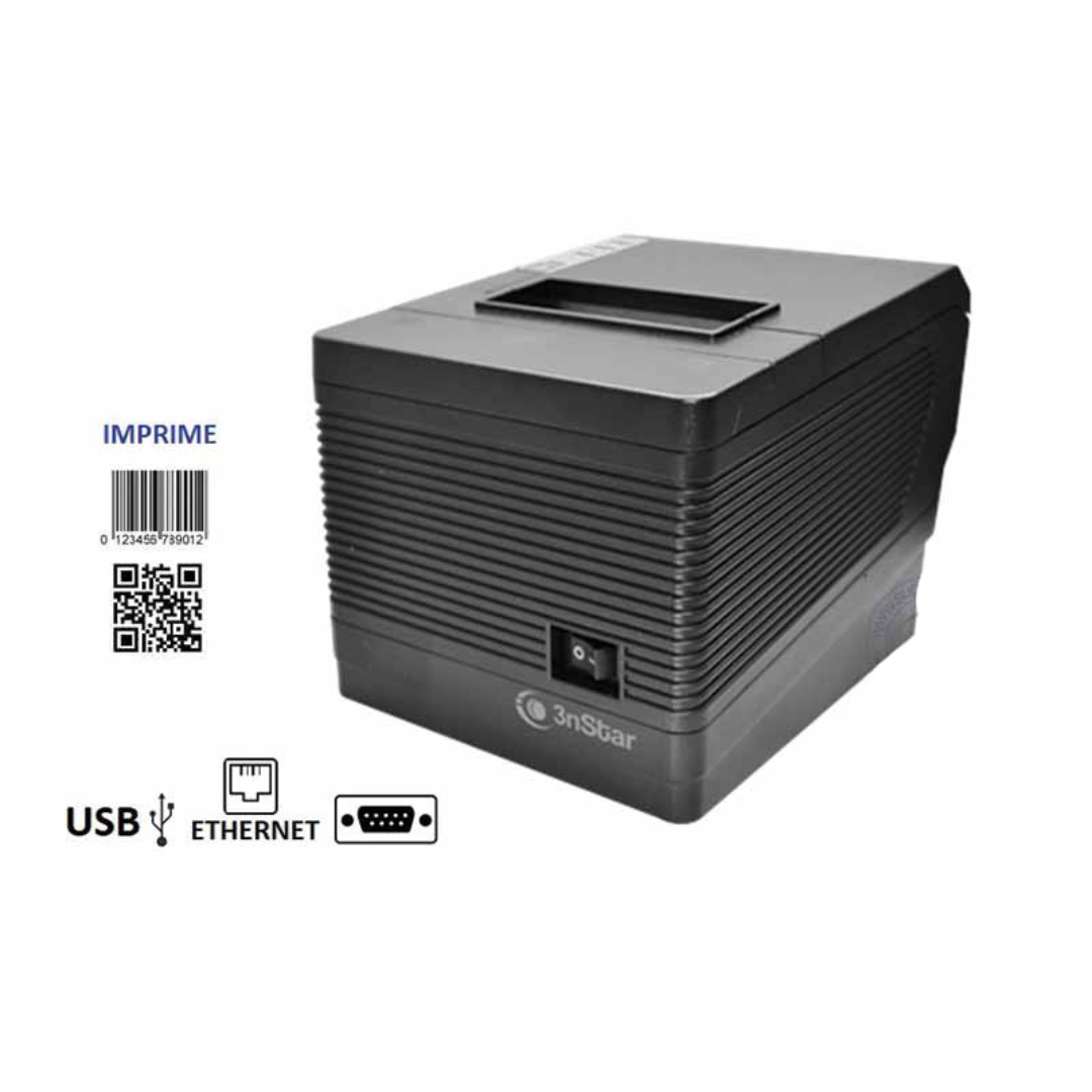 IMPRESORA 3NSTAR TERMICA RPT008 RS232 USB-THERNET - 2