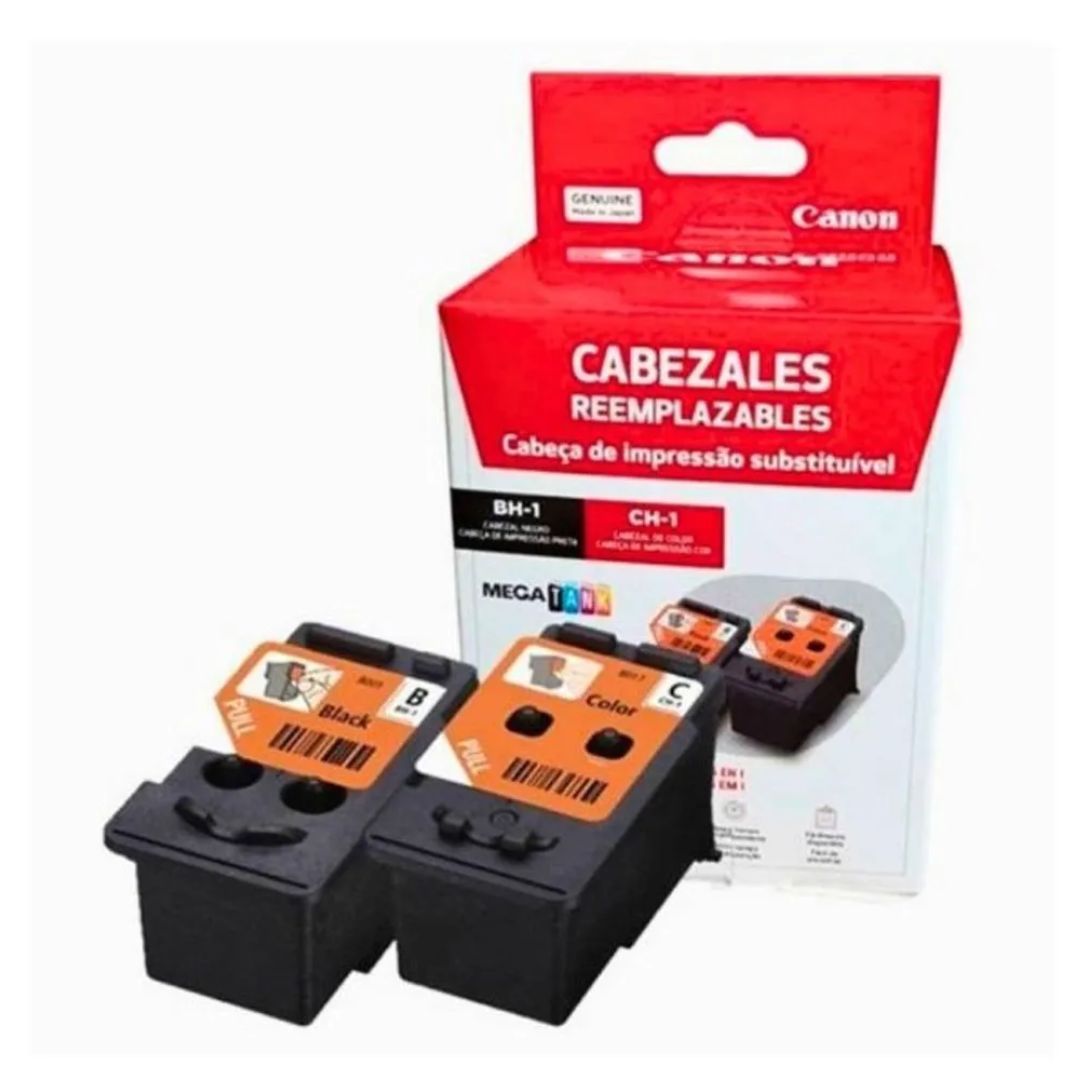 CABEZAL CANON COMBO KIT BH-1 NEGRO + CH-1 COLOR PIXMA SERIE G - 2