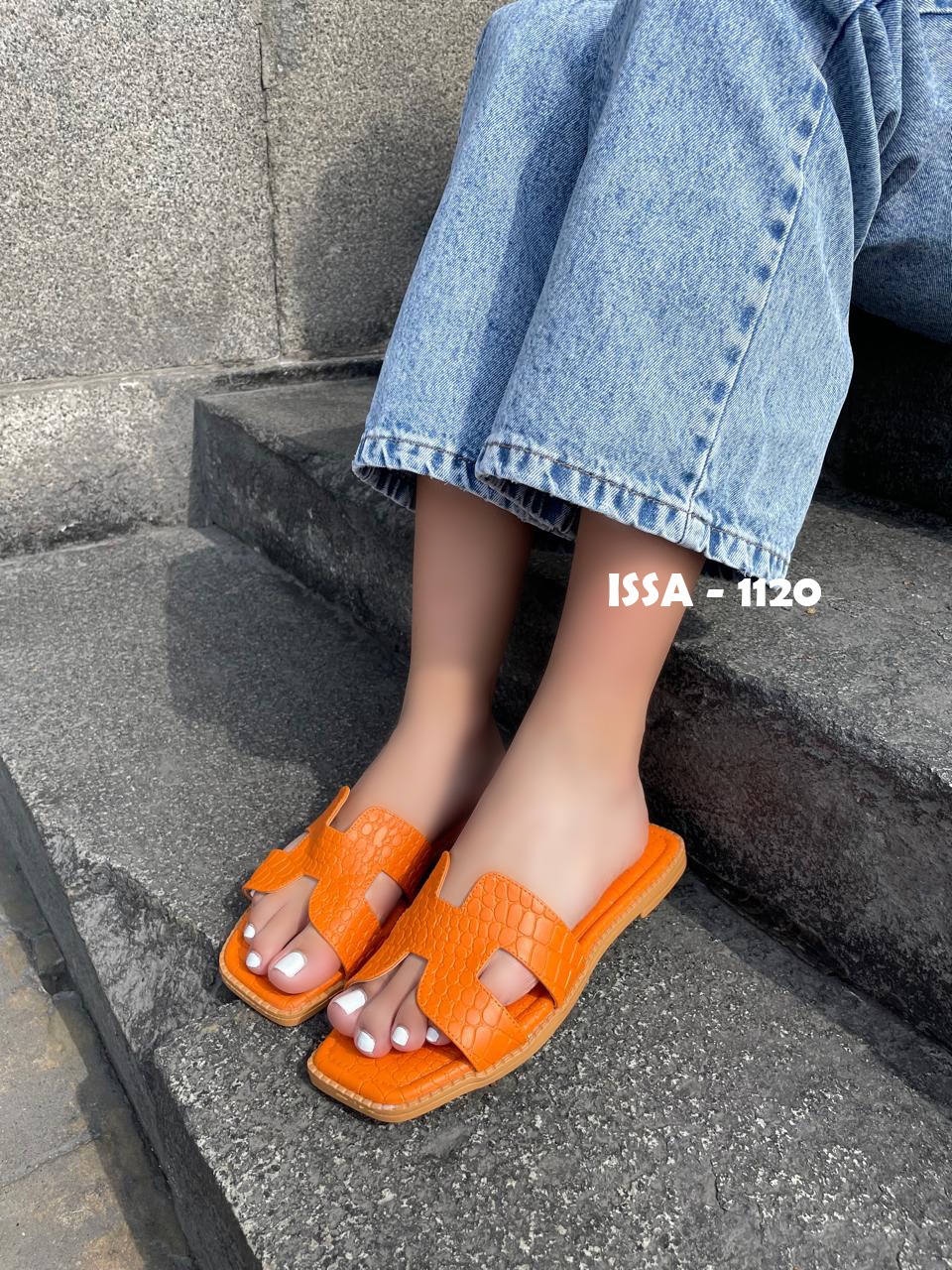 SANDALIAS MUJER NARANJA DARIA - 1