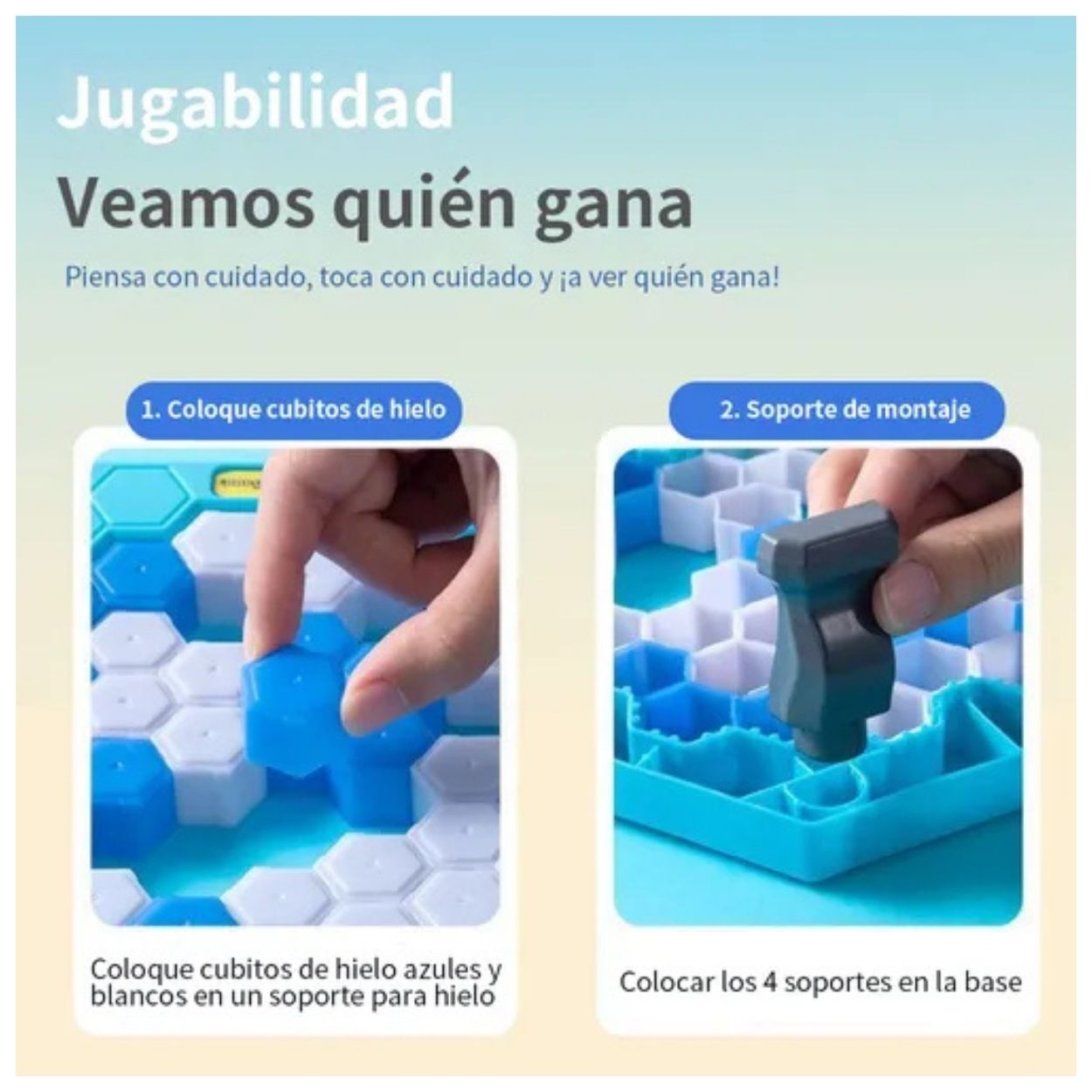 JUEGO TRAMPA DE PINGÜINOS LOCOS ROMPE HIELO PARA NIÑOS - 5