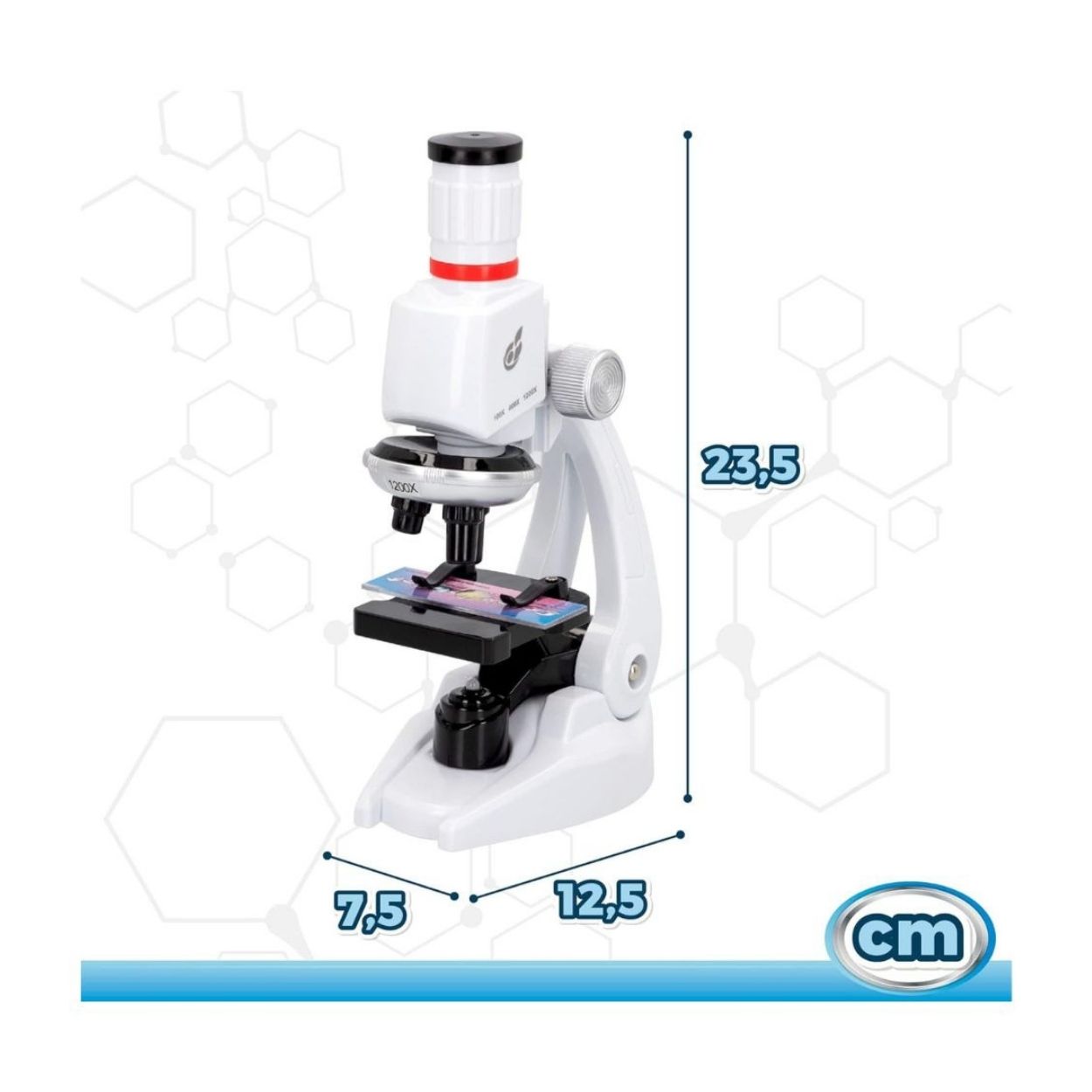 SET DIDÁCTICO MICROSCOPIO Y LABORATORIO CIENTÍFICO DE EXPERIMENTOS PARA NIÑOS - 7