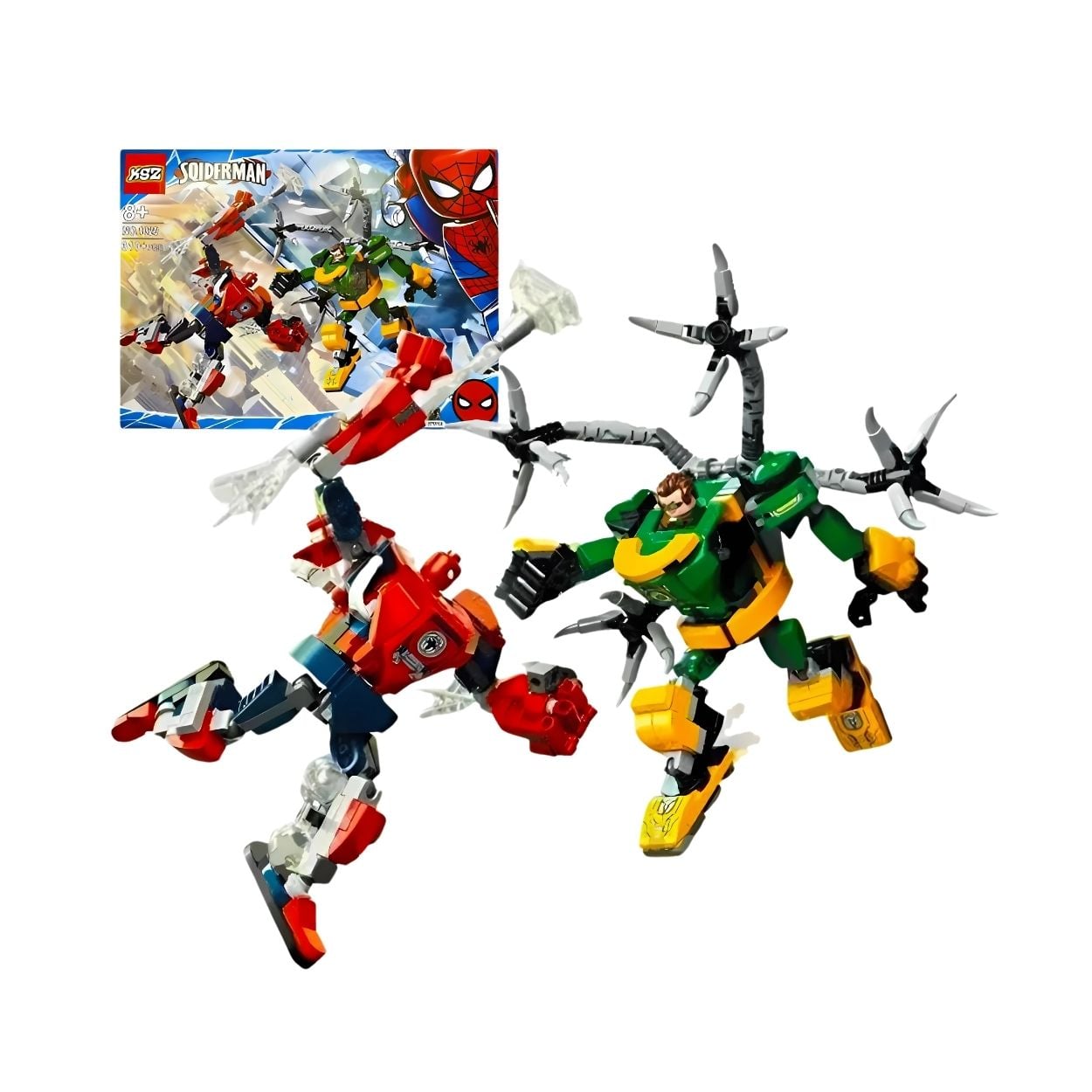 SET DE LEGOS SUPERHÉROES SPIDERMAN VS. DOCTOR OCTOPUS CON 310 PIEZAS - 3