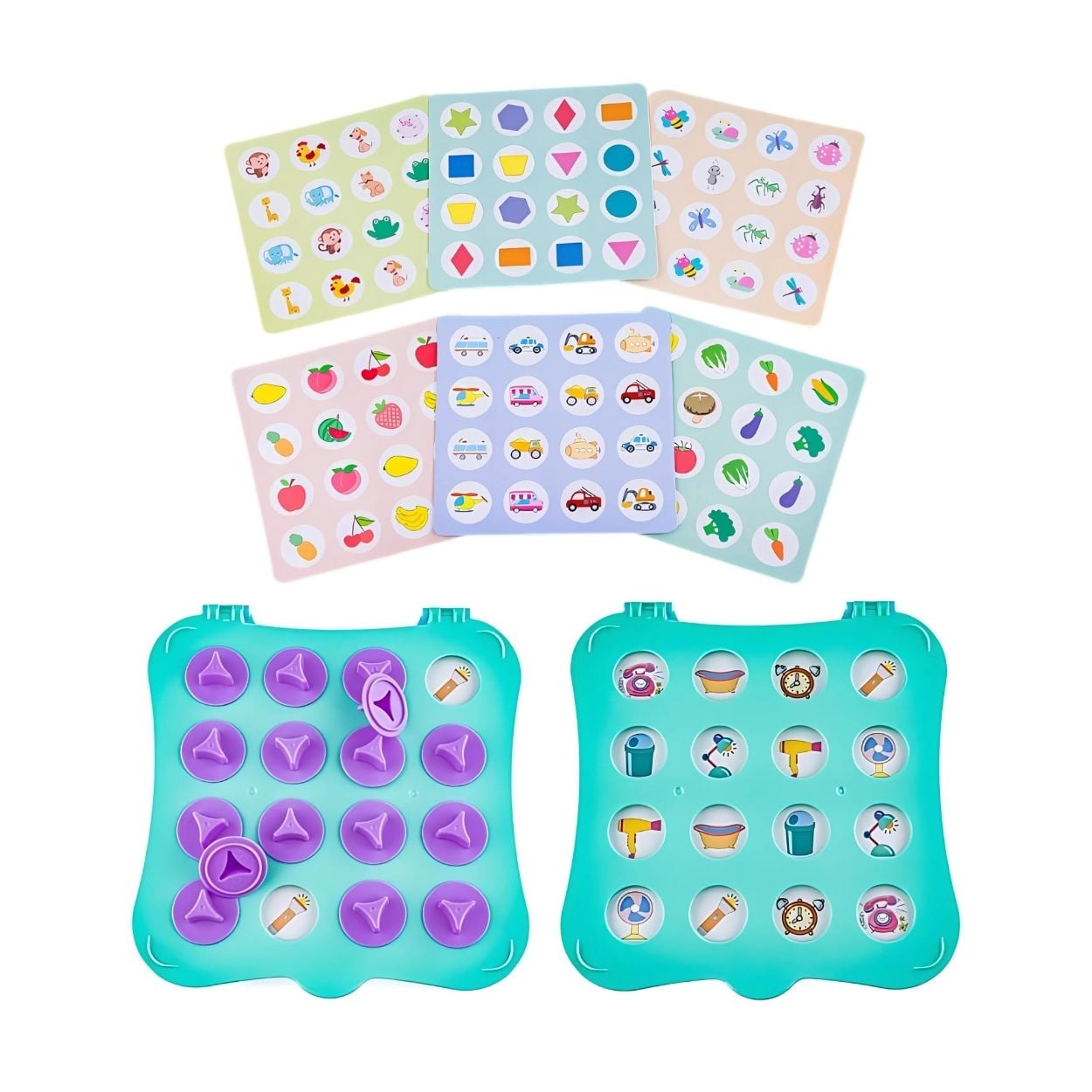 JUEGO DIDÁCTICO TABLERO DE MEMORIA COLLISION PARA NIÑOS - 2