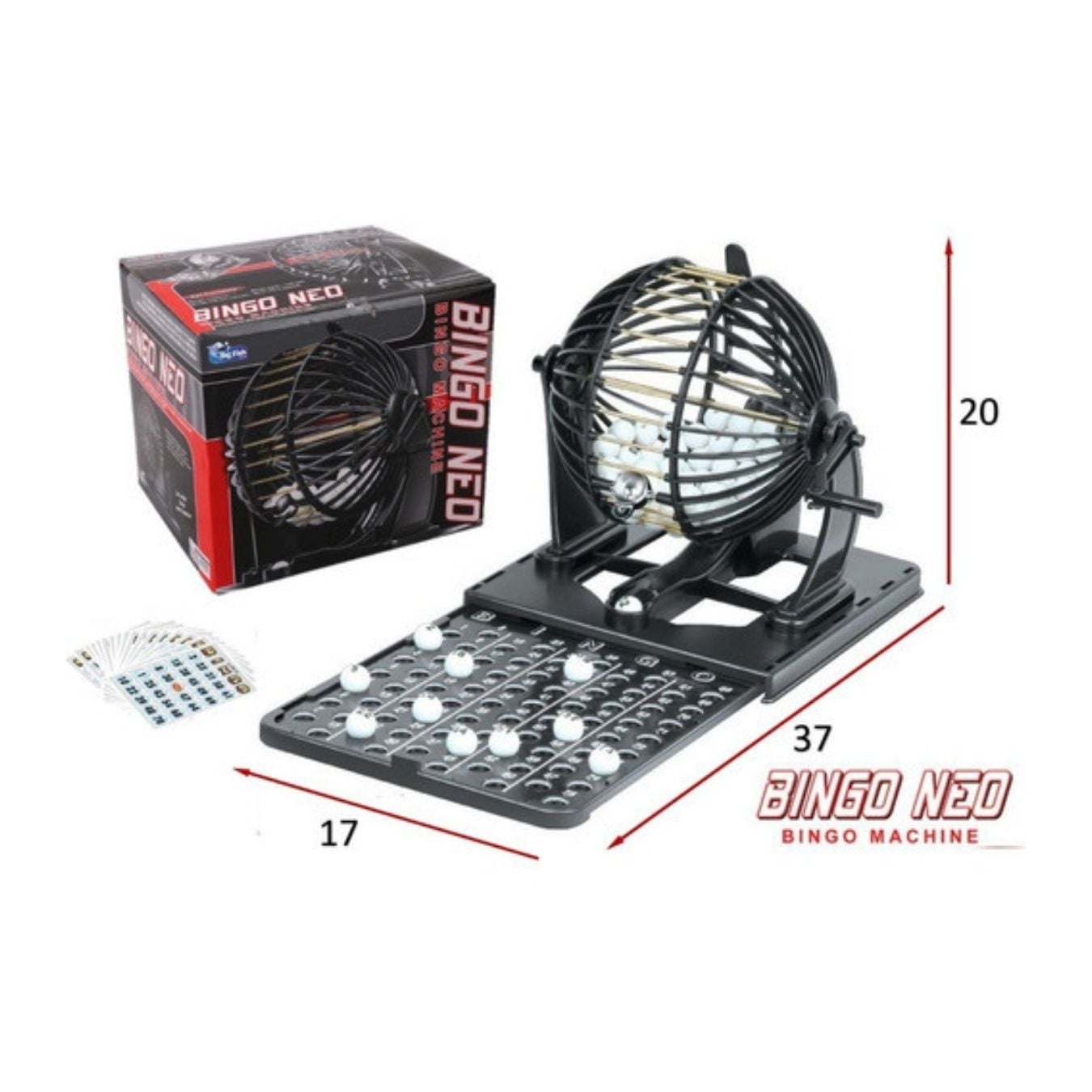BINGO NEO CLÁSICO JUEGO DE MESA FAMILIAR - 2