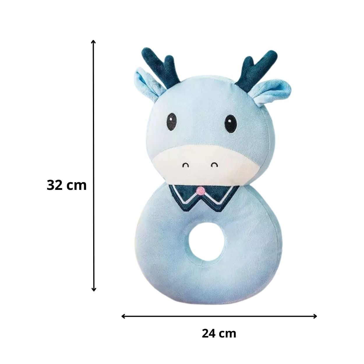 MOCHILA PROTECTORA ANTIGOLPES CELESTE PARA BEBÉ NIÑO - 3