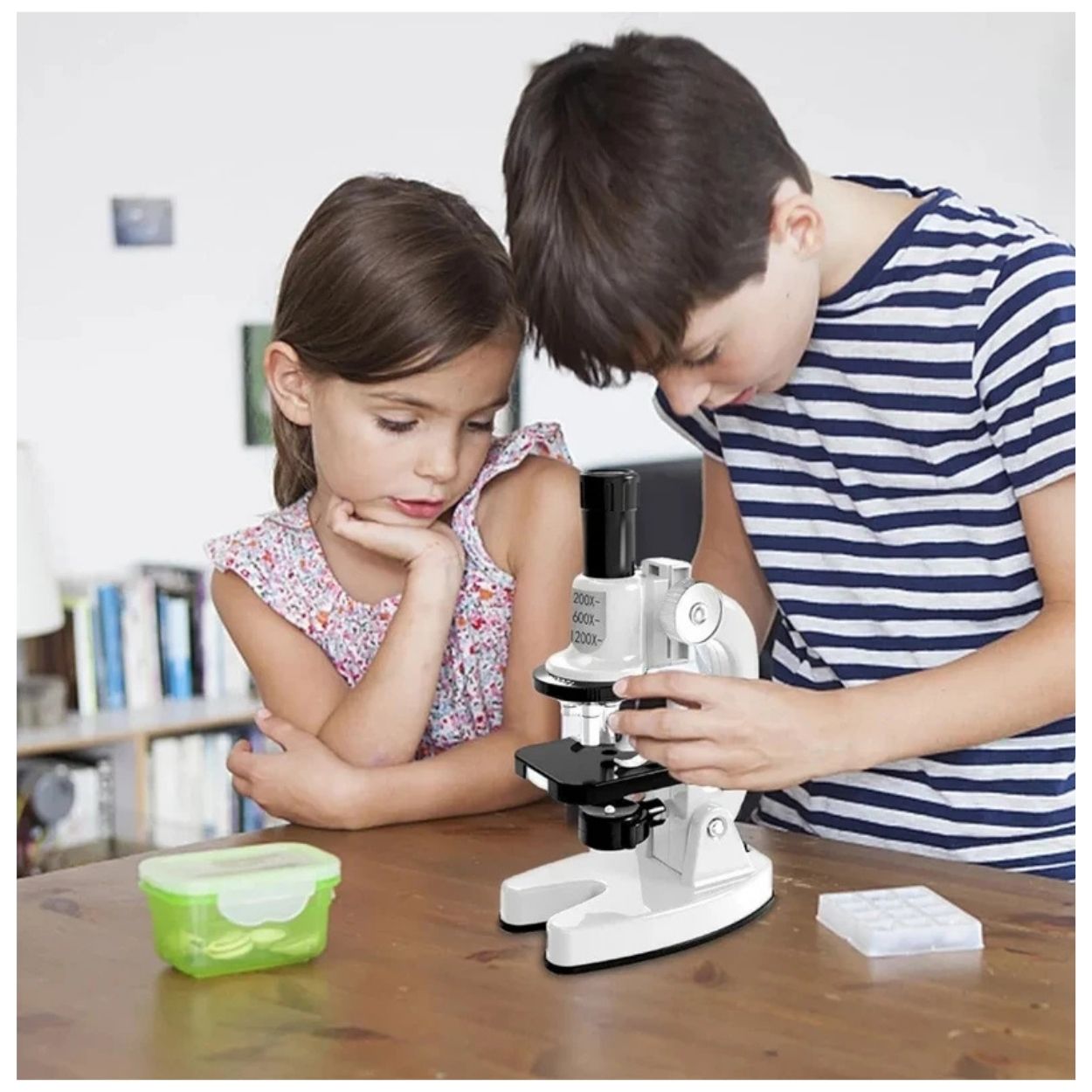 SET MICROSCOPIO INFANTIL CON AMPLIACIÓN HASTA X1200 - 6