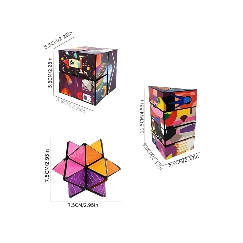 MAGIC CUBOS RUBIK INFINITY SERIES – SET 3 EN 1 EXPLORACIÓN ESPACIAL - 5