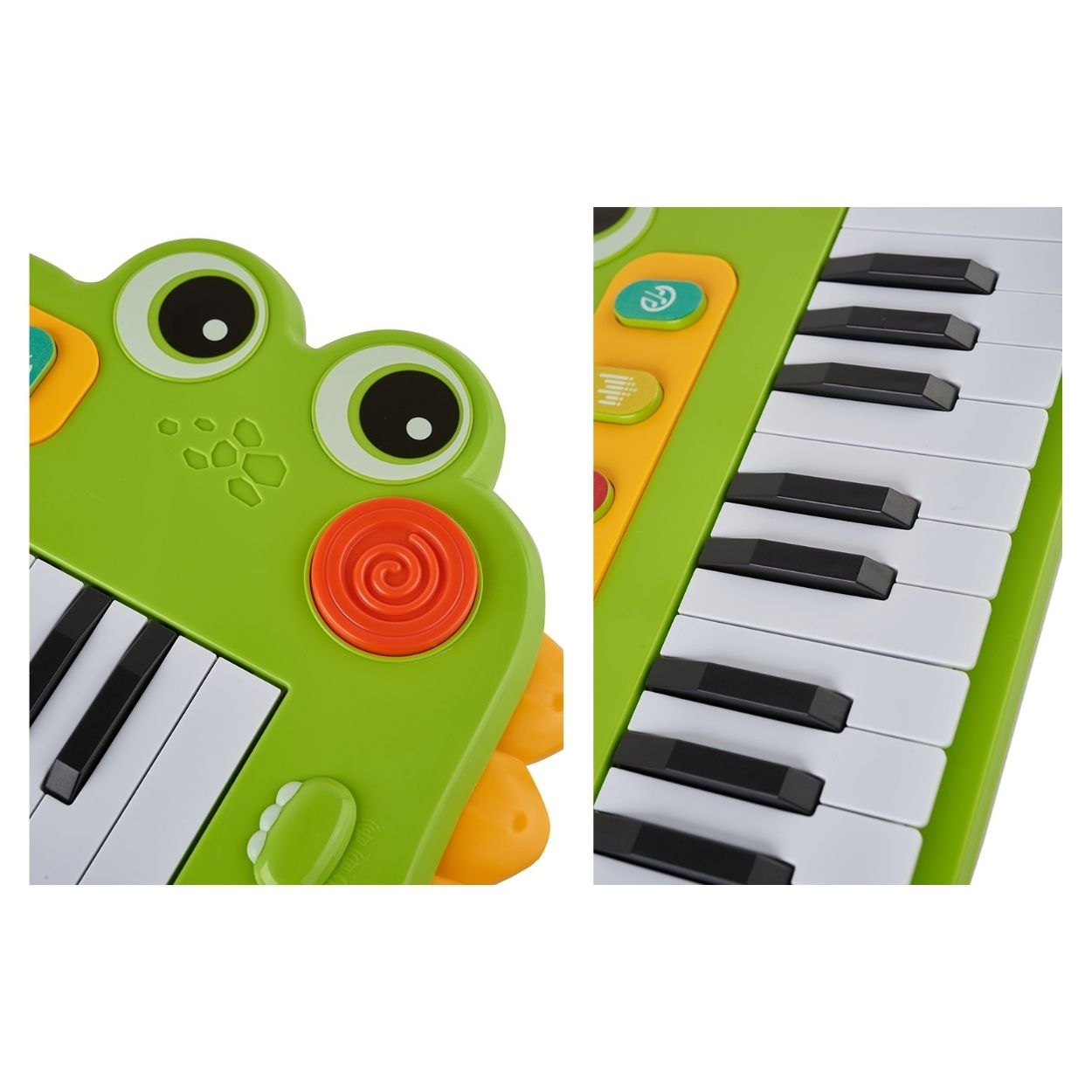 JUGUETE PIANO COCODRILO TECLADO MUSICAL DIDÁCTICO 37 TECLAS - 4