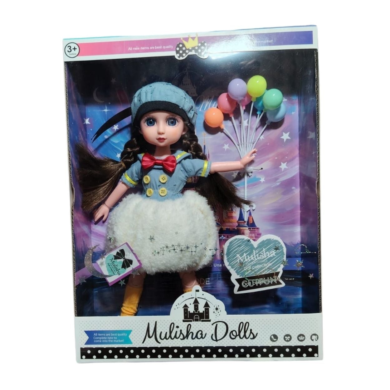 MUÑECA ARTICULABLE PRINCESA FASHION MULISHA MODELO ALEATORIO - 3