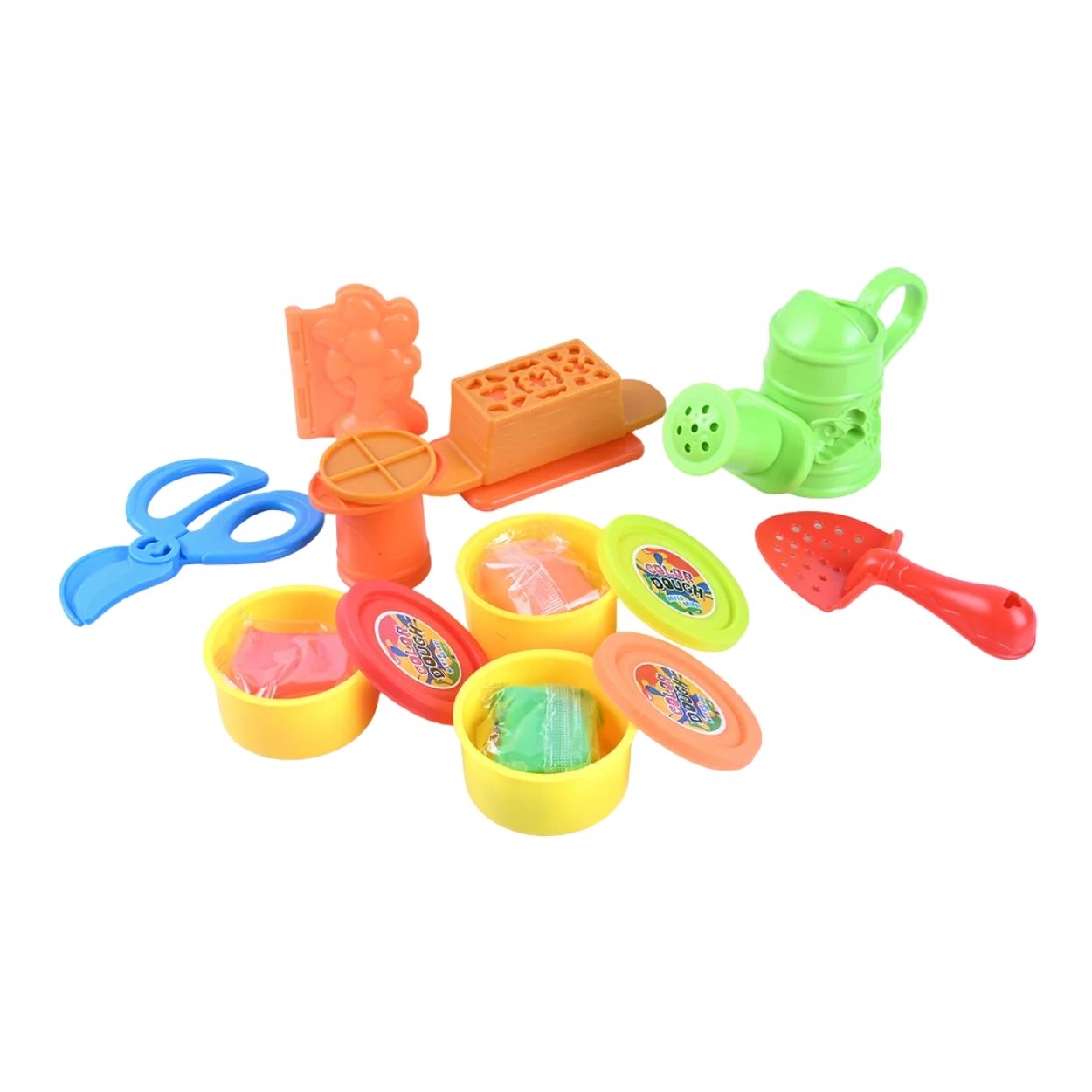 KIT DE PLASTILINAS FLORES Y JARDINERÍA PARA MOLDEAR - JUGUETE CREATIVO EDUCATIVO - 4