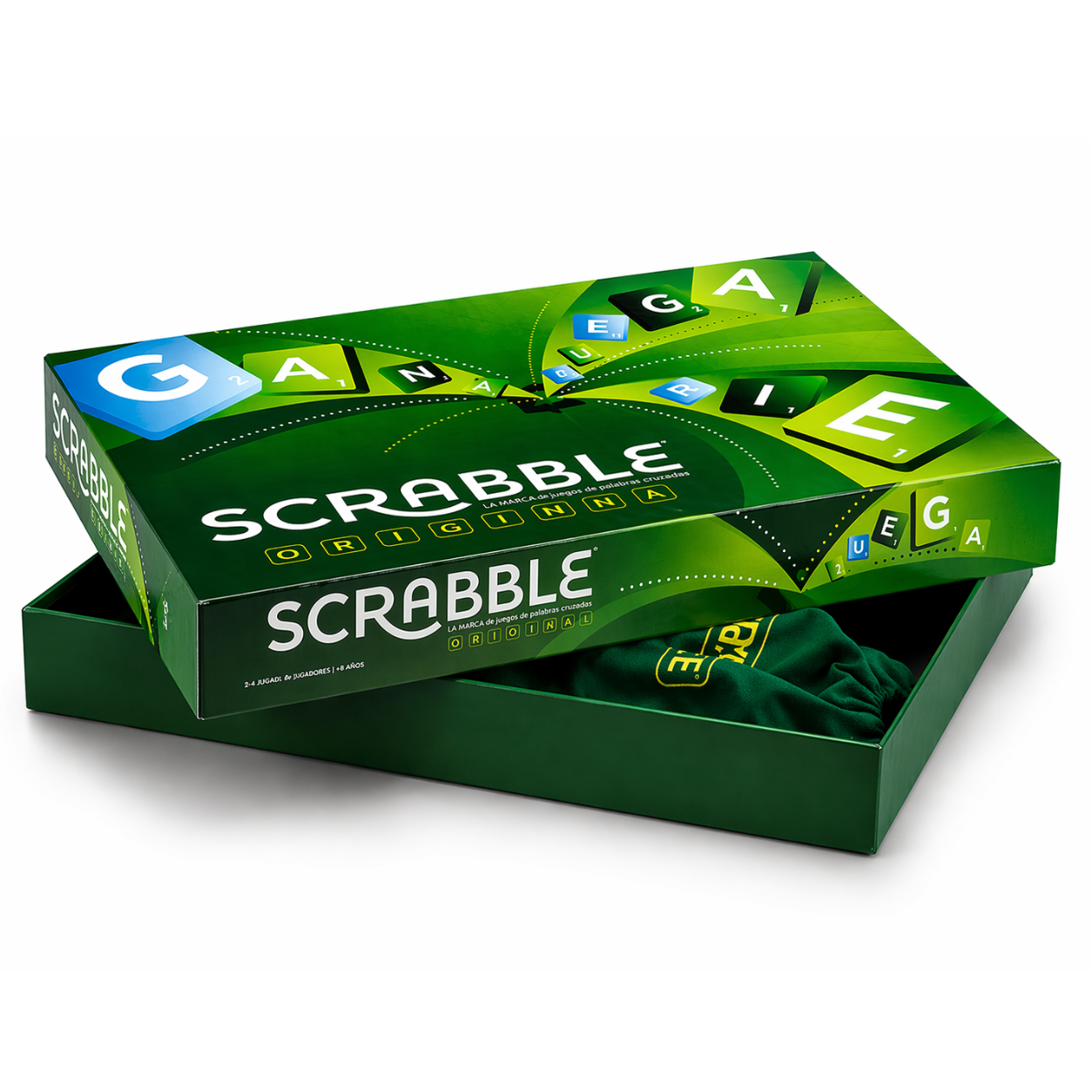 SCRABBLE JUEGO CLÁSICO DE PALABRAS PARA NIÑOS Y ADULTOS - 1