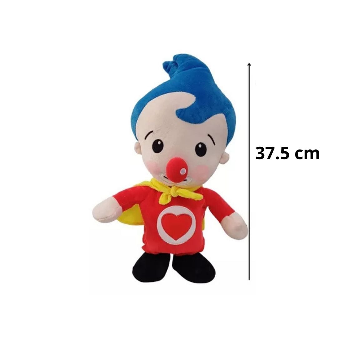 JUGUETE PELUCHE PLIM PLIM MUSICAL 37CM CON SONIDO Y CAPA PARA NIÑOS - 2