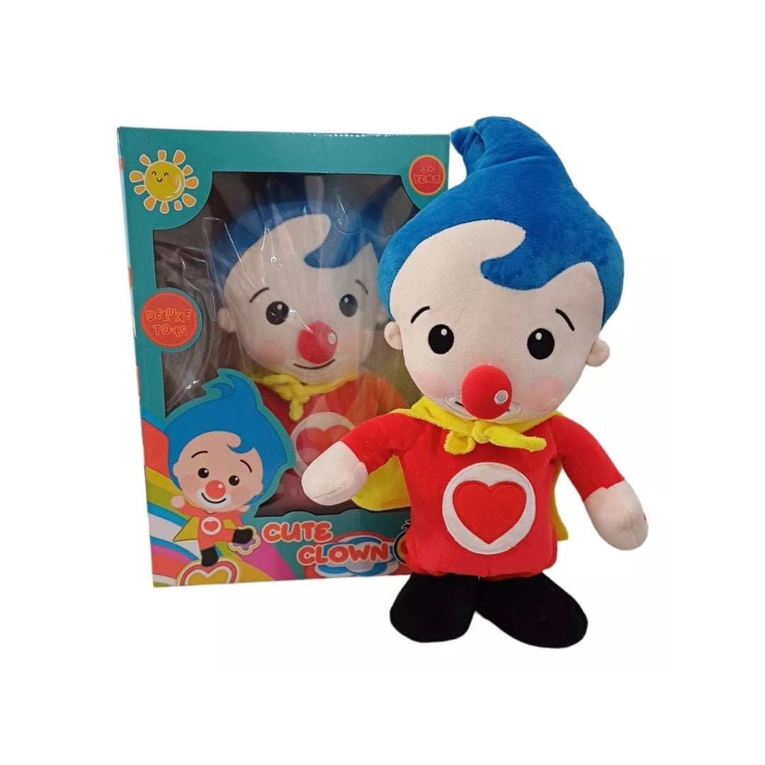 JUGUETE PELUCHE PLIM PLIM MUSICAL 37CM CON SONIDO Y CAPA PARA NIÑOS - 4