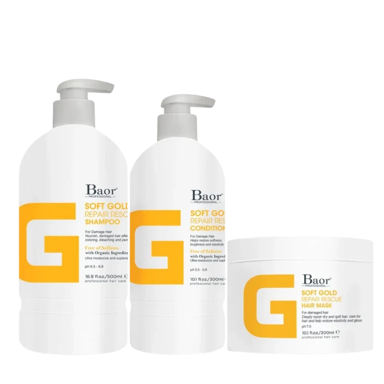TRATAMIENTO CAPILAR BAOR PROFESSIONAL G TRÍO SOFT GOLD - 1