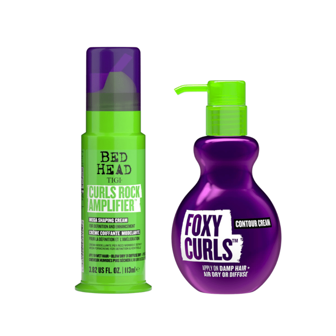 DÚO TIGI BED HEAD CURLS ROCK AMPLIFIER 113 ML + FOXY CURLS CREAM 200 ML - 1